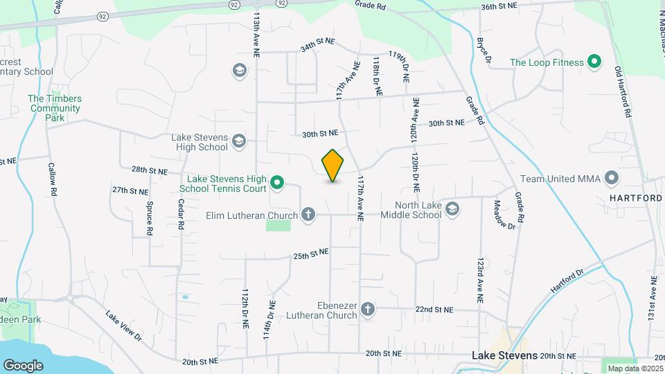 7506 Hartford Dr Map and Location Details