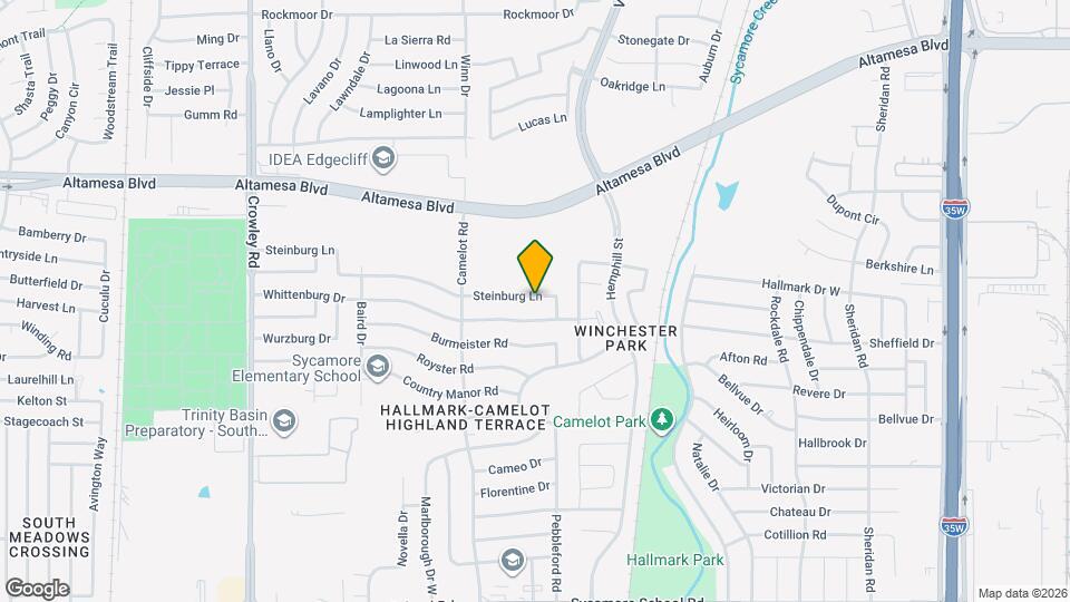 1233 Steinburg Ln Map and Location Details