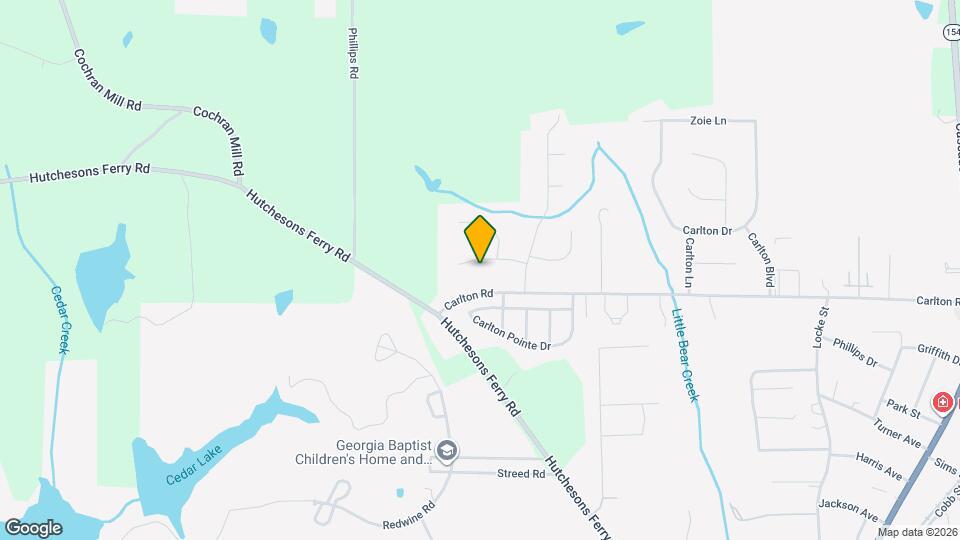 510 Chestnut Oak Dr Mapa y Detalles de la Ubicación