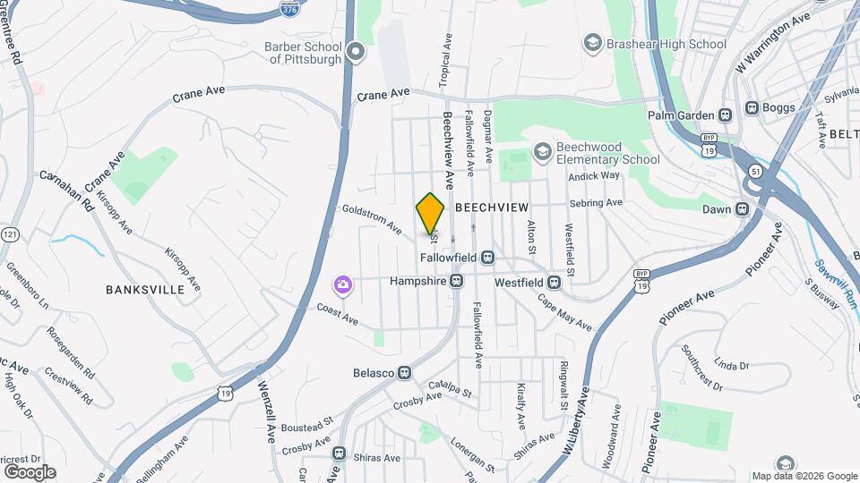 1526 Methyl St Mapa y Detalles de la Ubicación