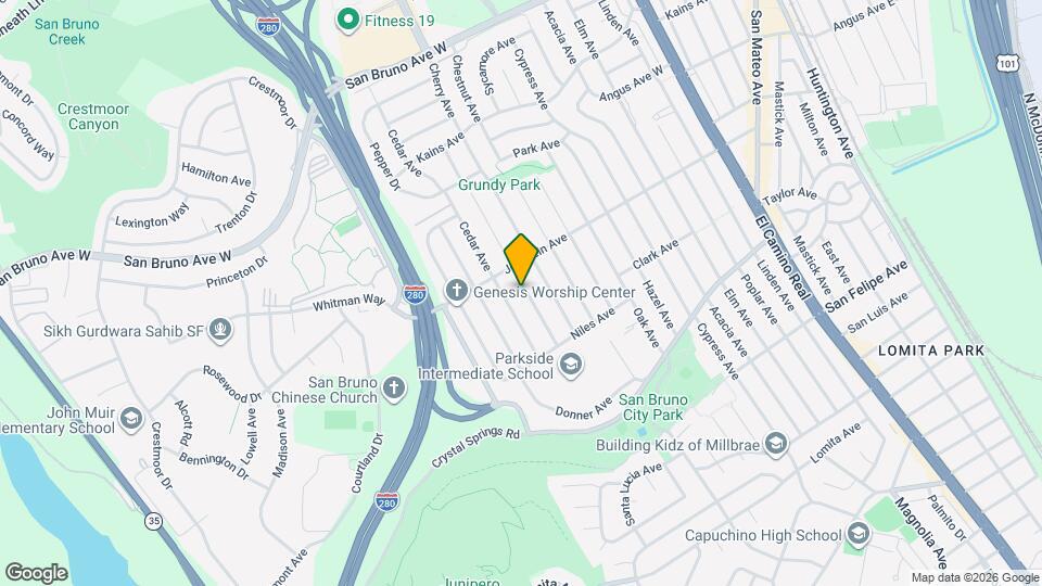 477 Maple Ave Map and Location Details