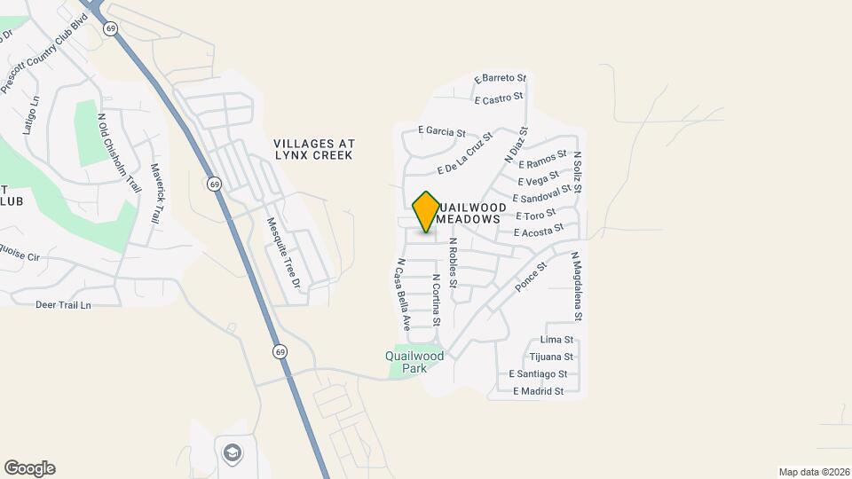 12694 E Amor St Map and Location Details