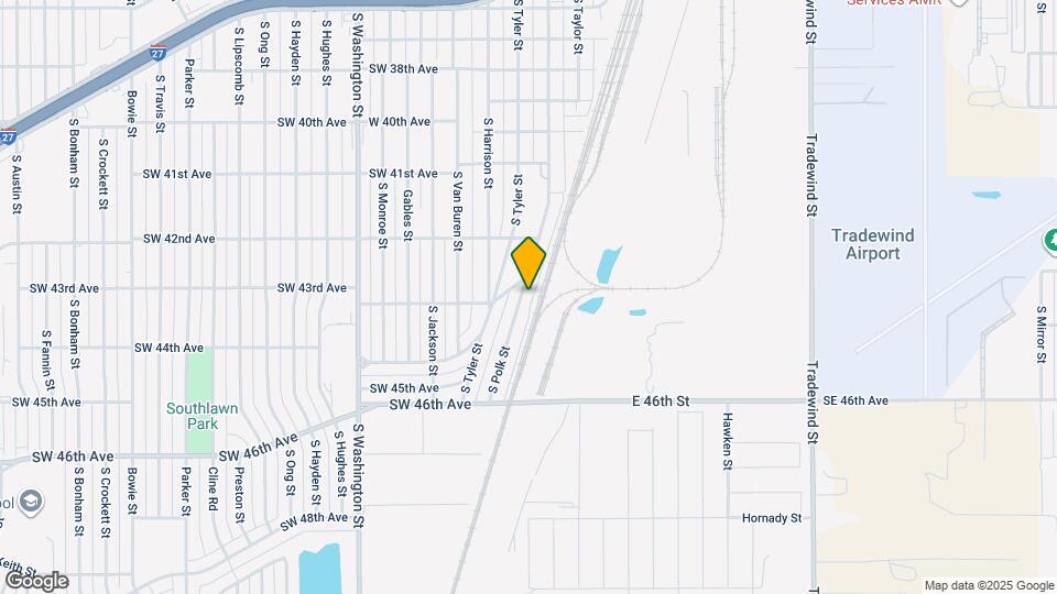 4309 S Polk St Map and Location Details