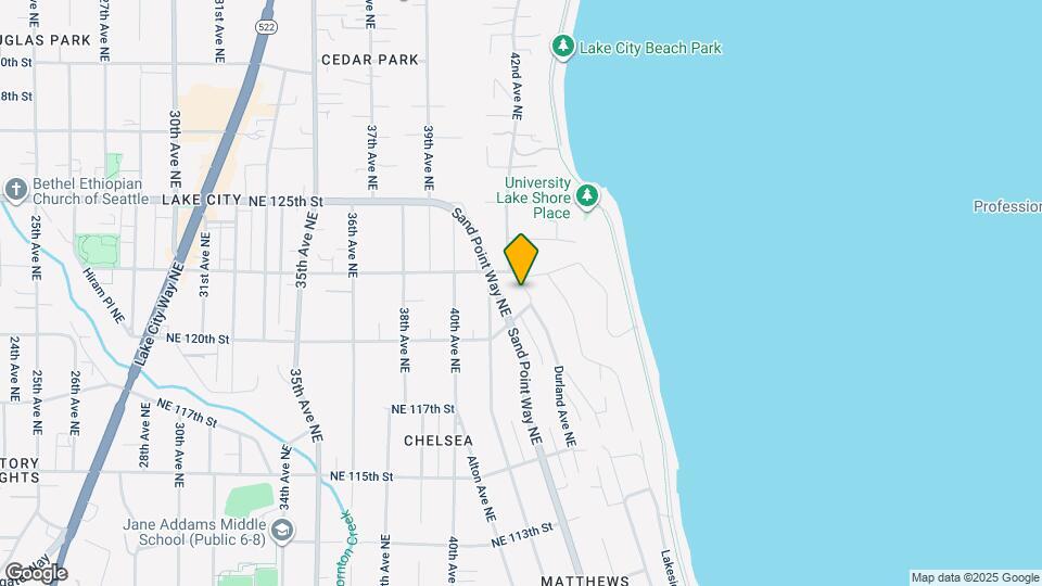 12013 Exeter Ave NE Map and Location Details