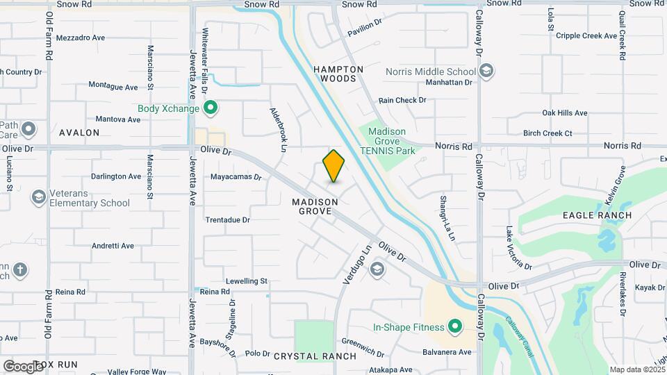 6304 Galena Falls Ct Map and Location Details