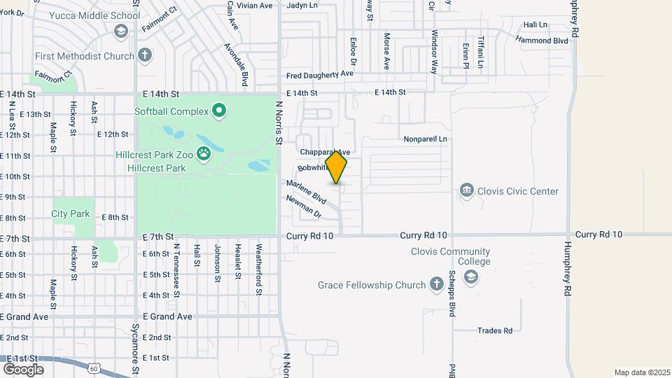 1028 Mockingbird Ln Map and Location Details