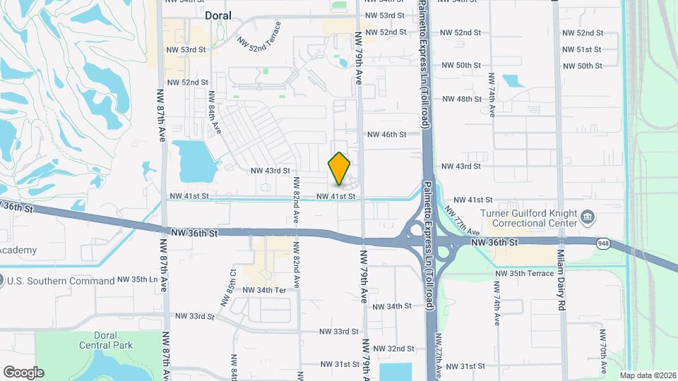 4134 NW 79th Ave, Unit 2C Mapa y Detalles de la Ubicación