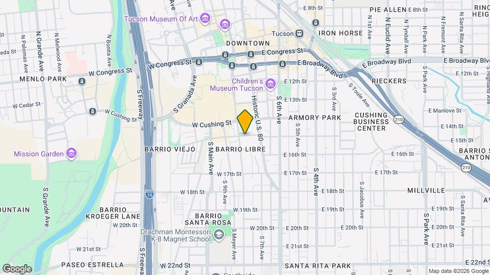 84 W Simpson St Map and Location Details
