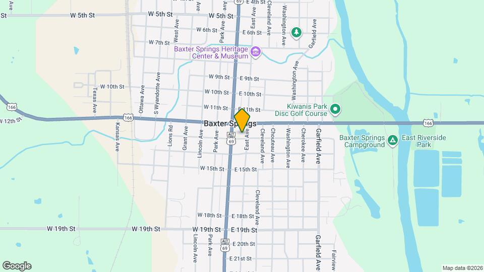 126 E 13th St Map and Location Details