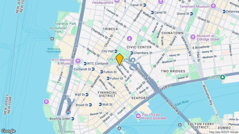140 Nassau St Map and Location Details