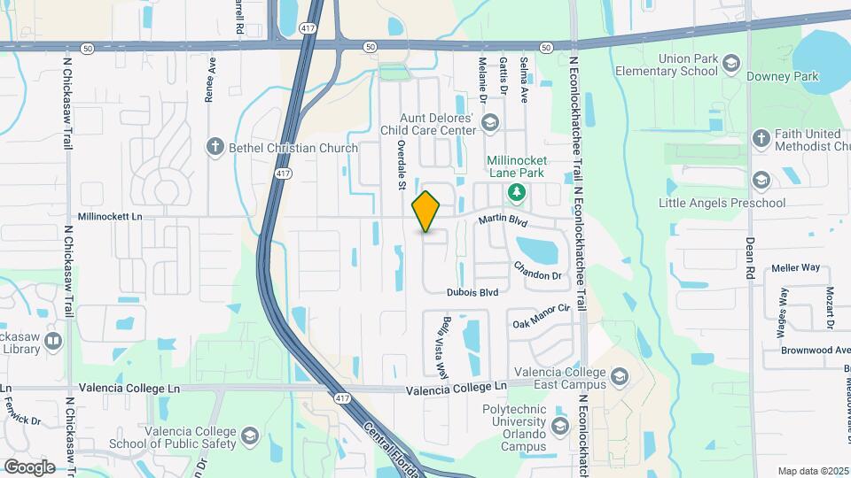 9201 Ventana Ln Map and Location Details
