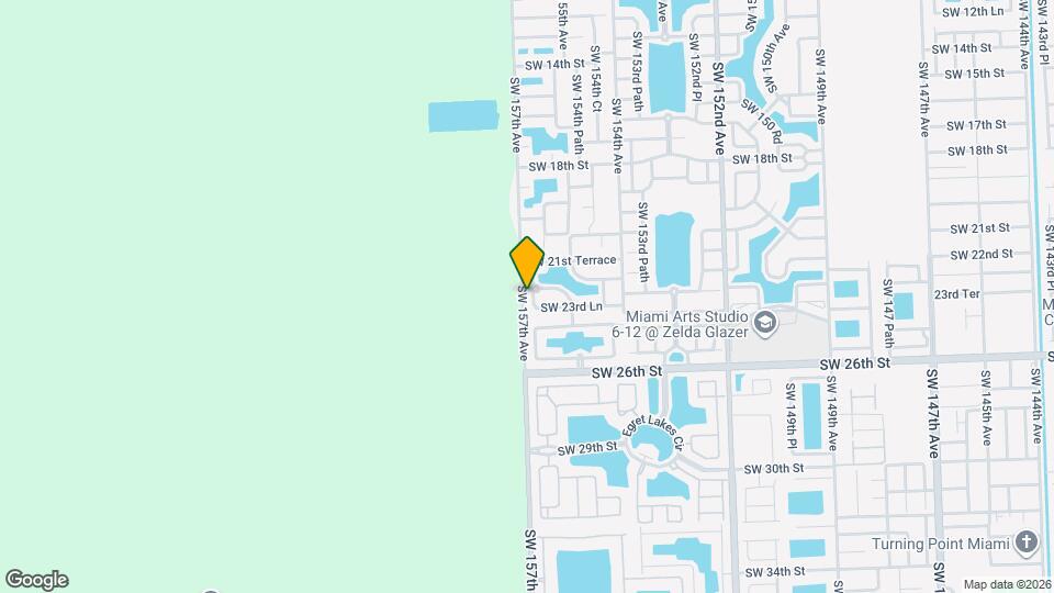 2296 SW 156th Ct Map and Location Details