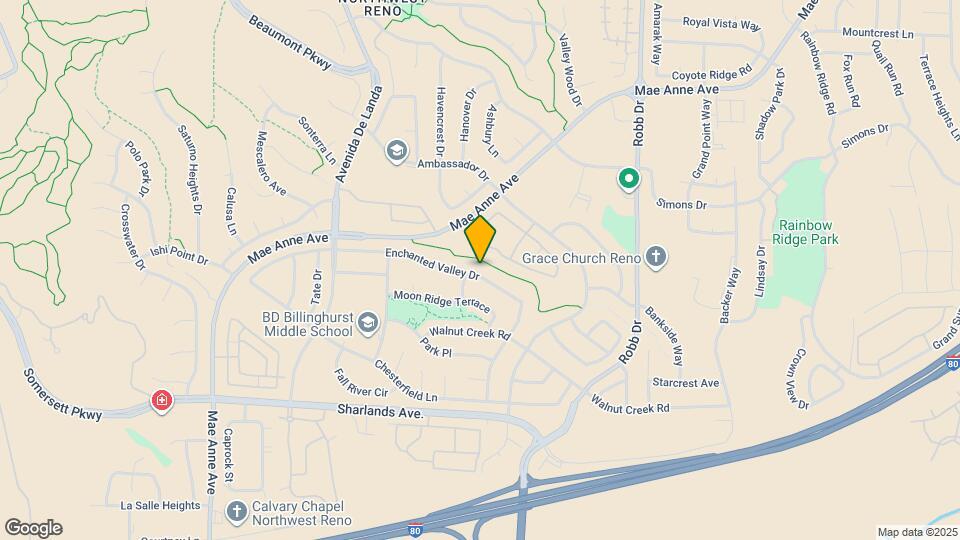 6381 Enchanted Valley Dr Map and Location Details