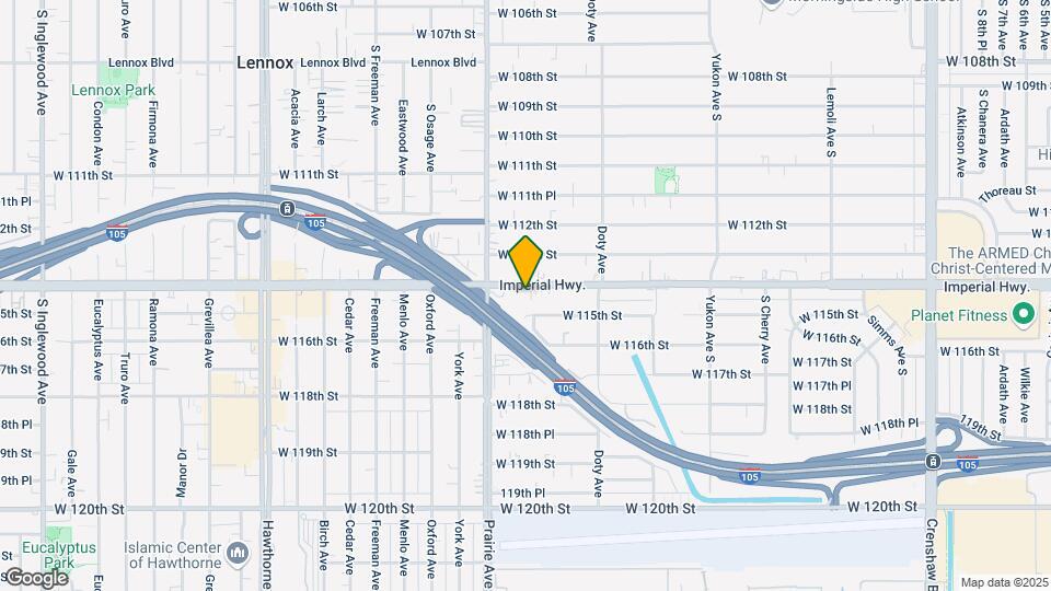 3920 W Imperial Hwy Mapa y Detalles de la Ubicación