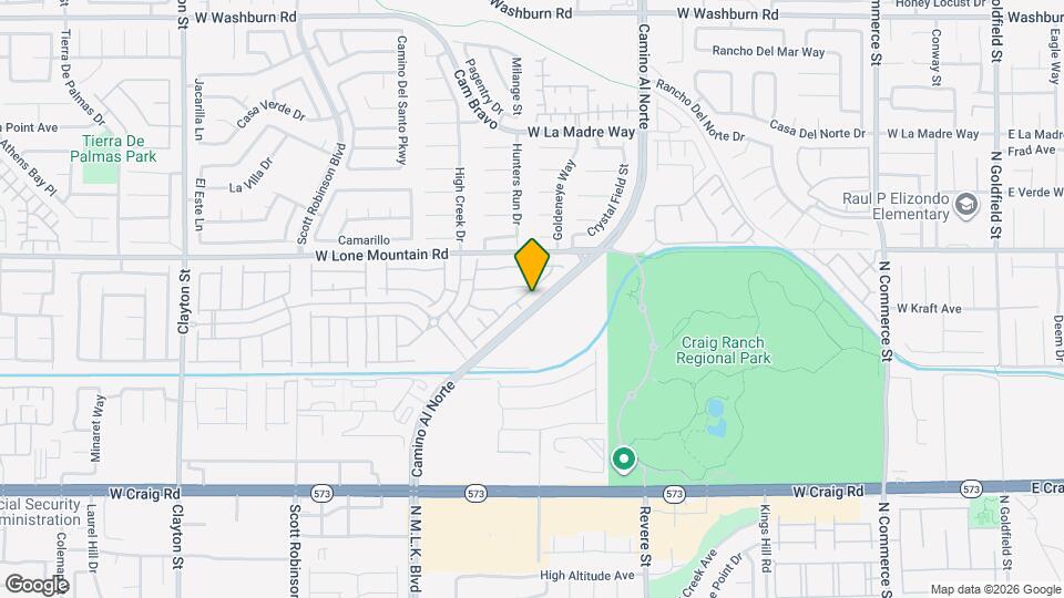 4736 Cactus Sun Ln Map and Location Details