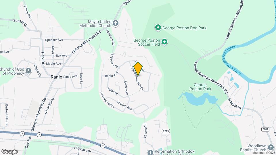 4355 Stone Mountain Dr Mapa y Detalles de la Ubicación