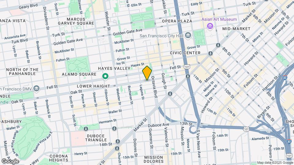 343-357 Oak St. & 240-242 Li Mapa y Detalles de la Ubicación