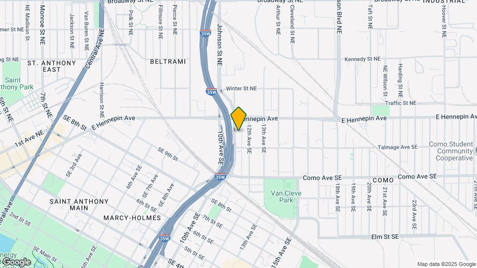 1086 11th Ave SE Map and Location Details