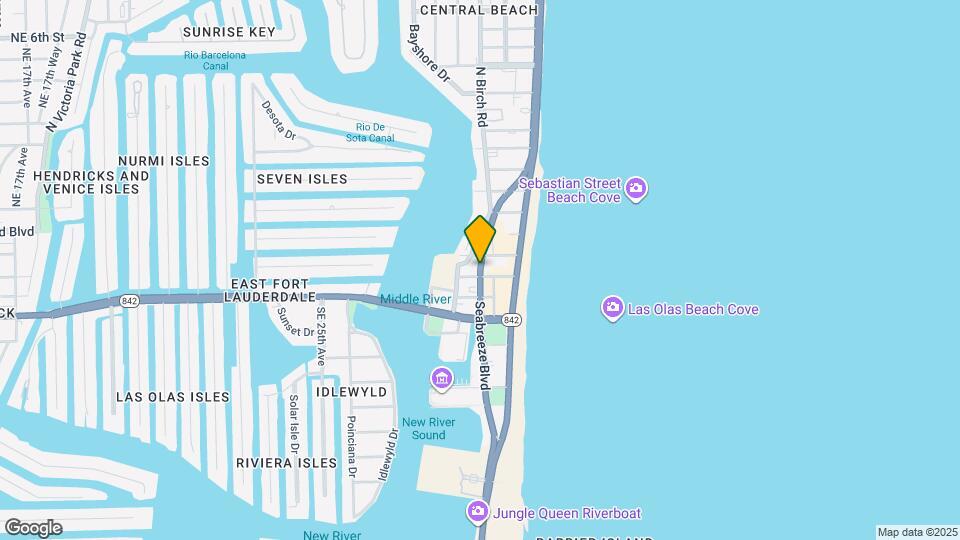 153 Seabreeze Blvd Map and Location Details