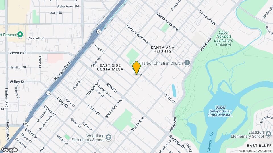 2285 Santa Ana Ave Map and Location Details