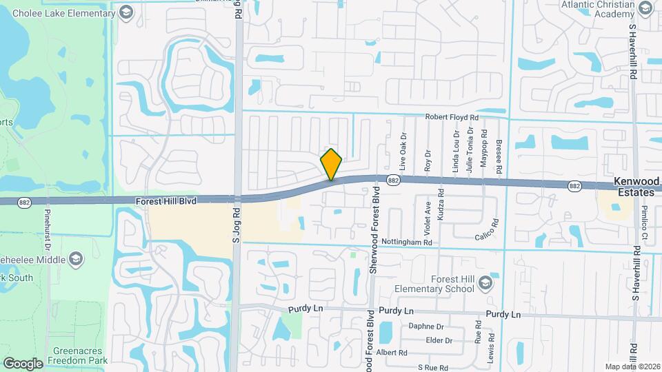 Forest Hill Gardens Apartments Mapa y Detalles de la Ubicación