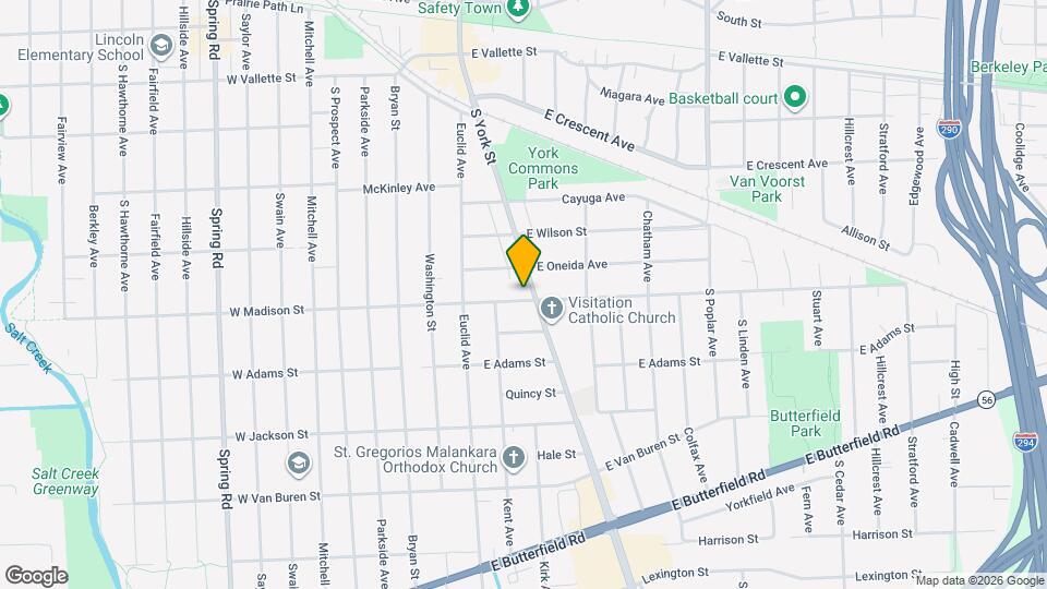 155 E Madison St Map and Location Details
