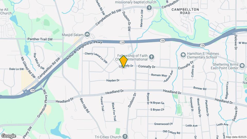 2290 Connally Pl Map and Location Details