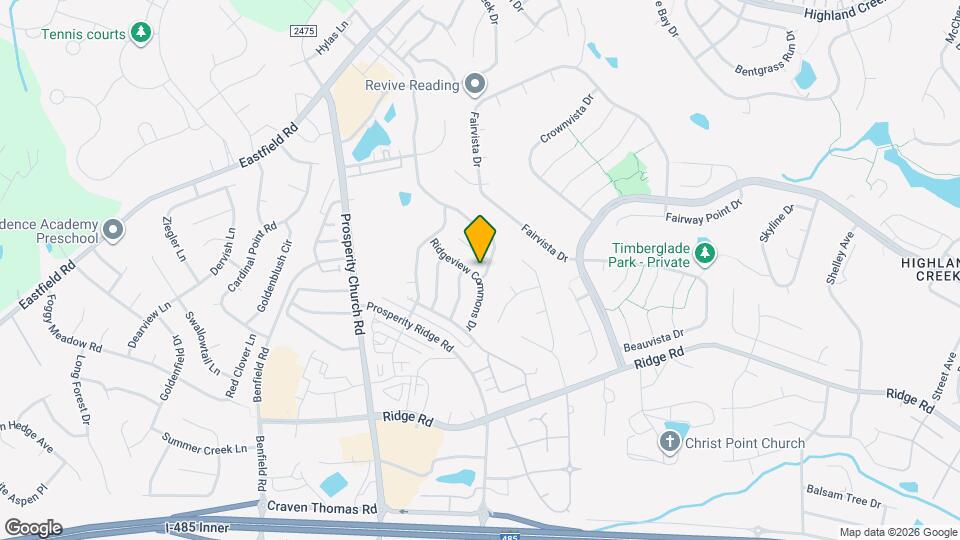 9709 Rocky Ford Club Rd Map and Location Details