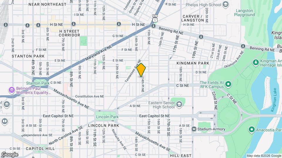 314 14th Pl NE Map and Location Details