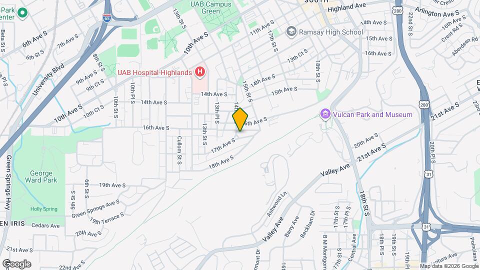 1404 17th Ave S Map and Location Details