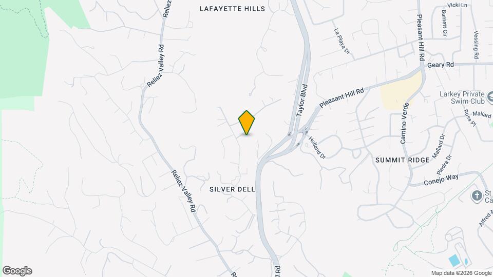 1542 Rancho View Dr Map and Location Details