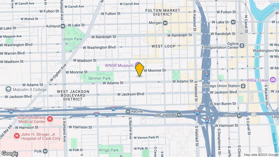 West Loop Commercial Space Map and Location Details