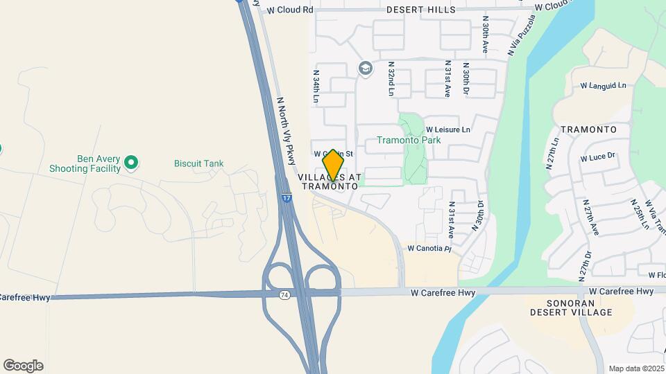 3430 W Darien Way Map and Location Details