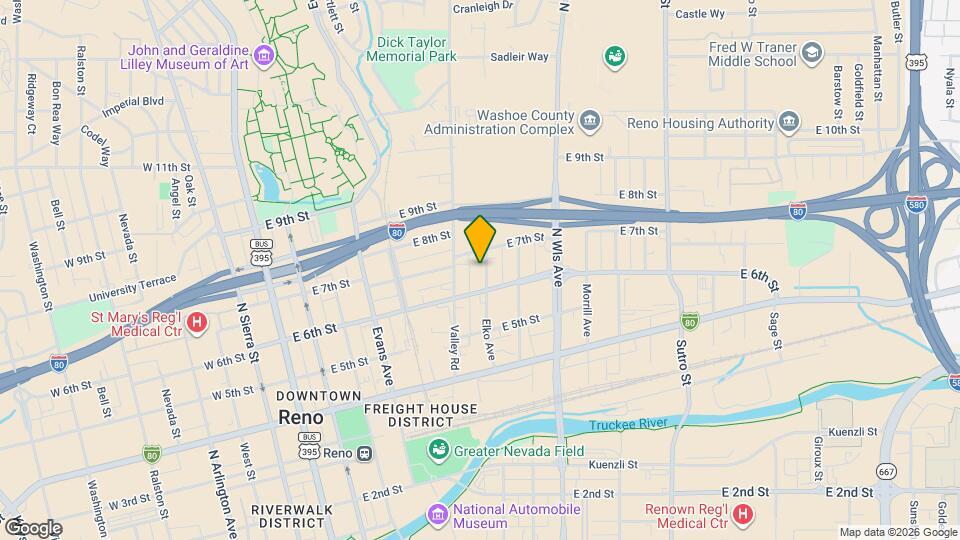 635 Elko Ave Map and Location Details