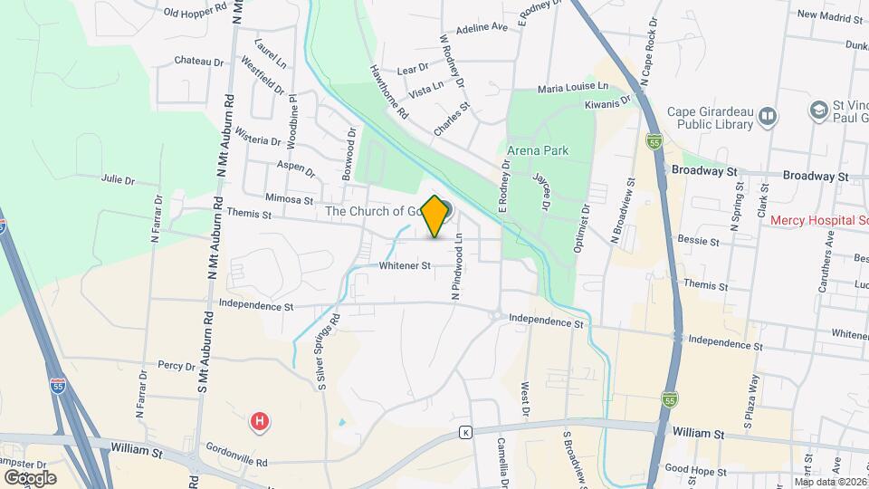 2819 Themis St Map and Location Details