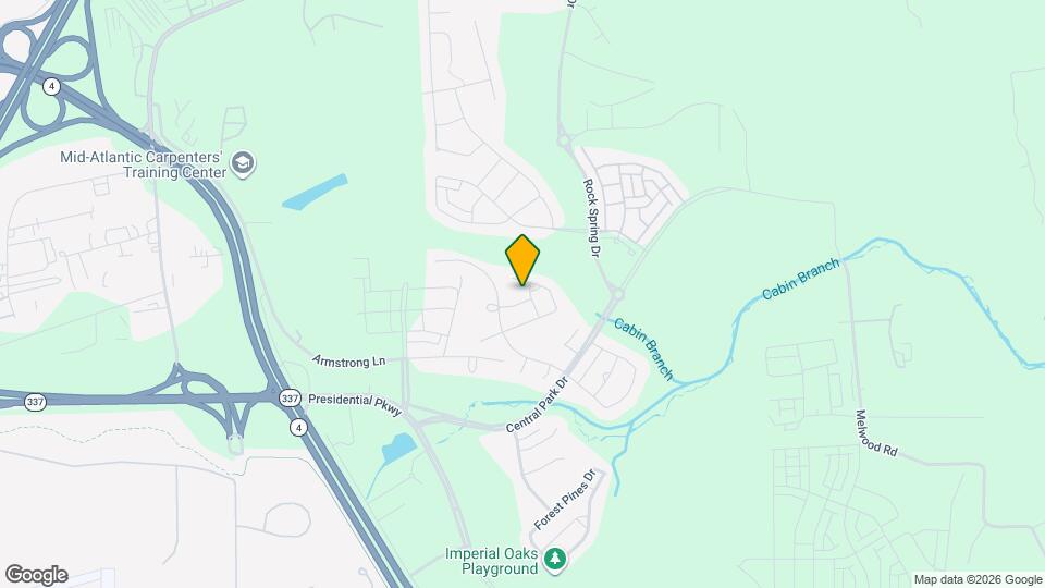 9102 Village Springs Dr Map and Location Details