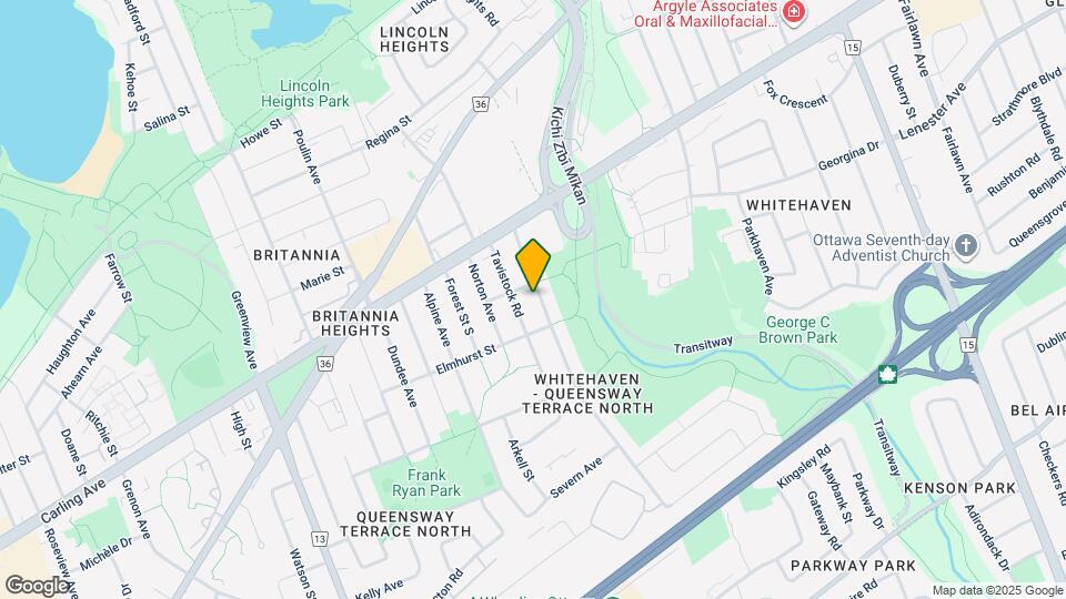 860 Connaught Ave Map and Location Details
