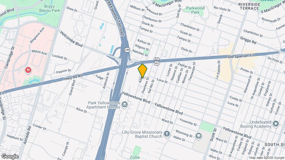 6715 Allegheny St Mapa y Detalles de la Ubicación