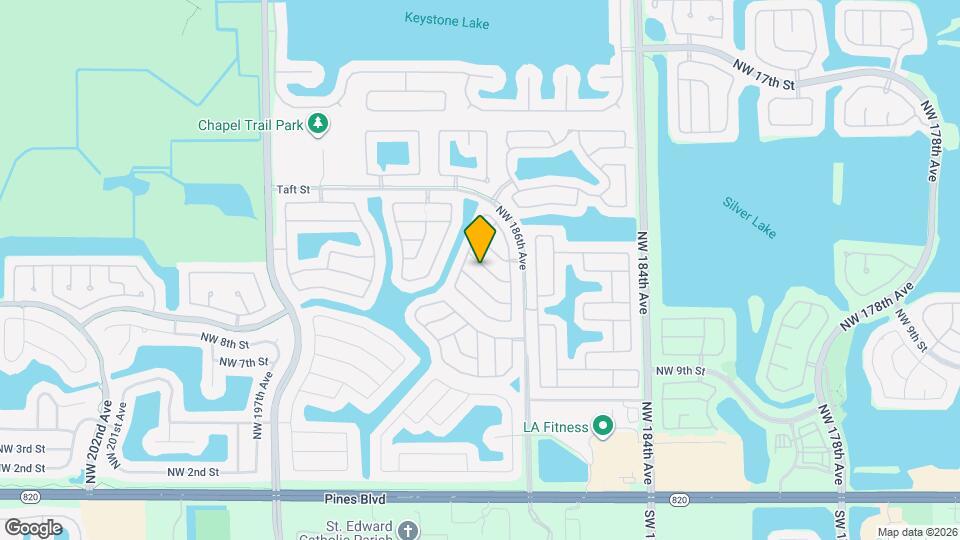 19144 NW 13th St Map and Location Details