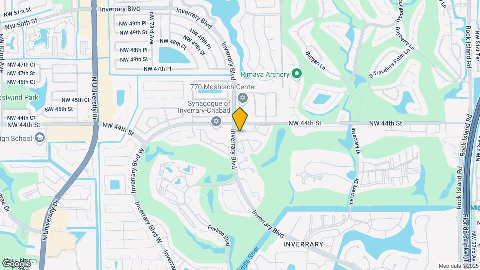 4200 Inverrary Blvd Mapa y Detalles de la Ubicación