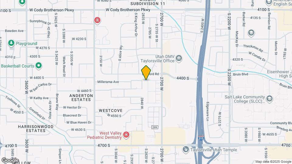 2813 West Sparkford Dr. Map and Location Details