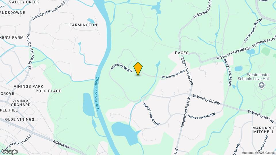 2485 W Wesley Rd NW Map and Location Details