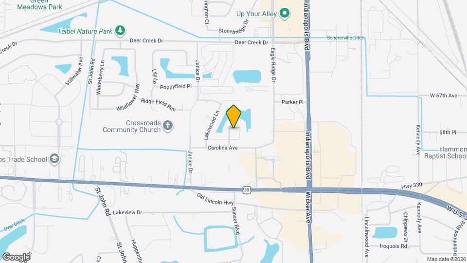 1077 Wildwood Ln Map and Location Details