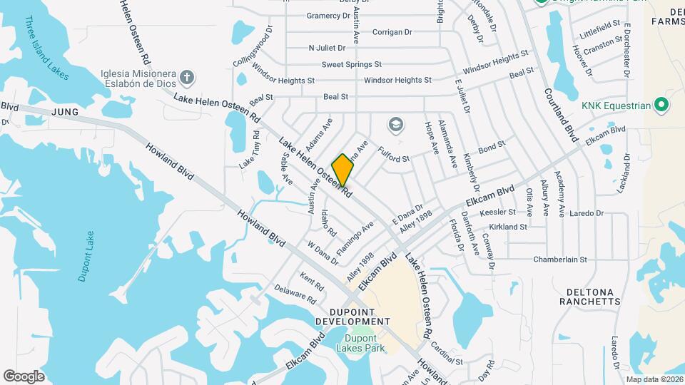 2350 Lake Helen Osteen Rd Map and Location Details