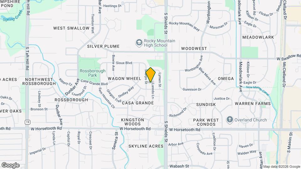 3219 Laredo Ln Map and Location Details