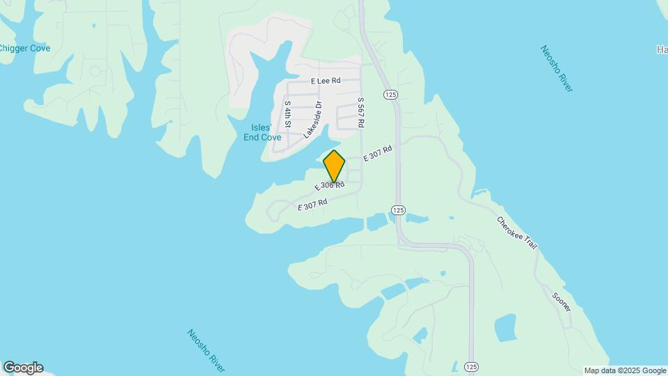 56525 E 306 Rd Map and Location Details