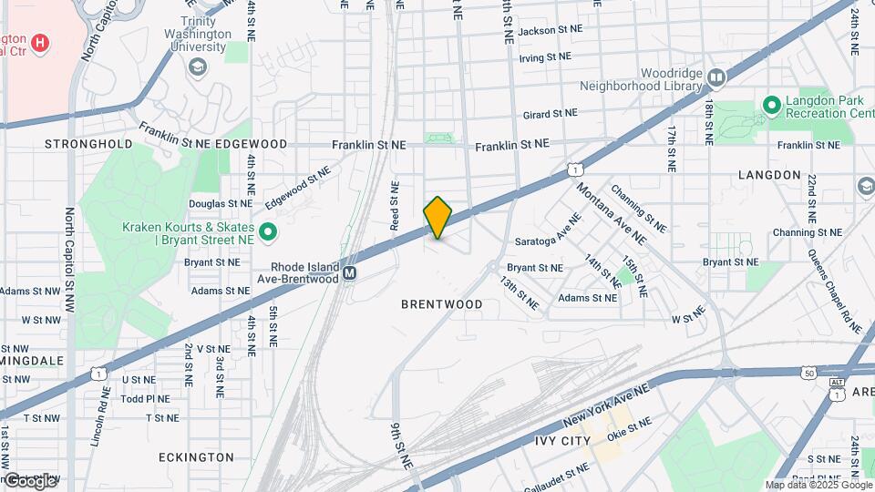 1007 Bryant St NE, Unit 6 Map and Location Details
