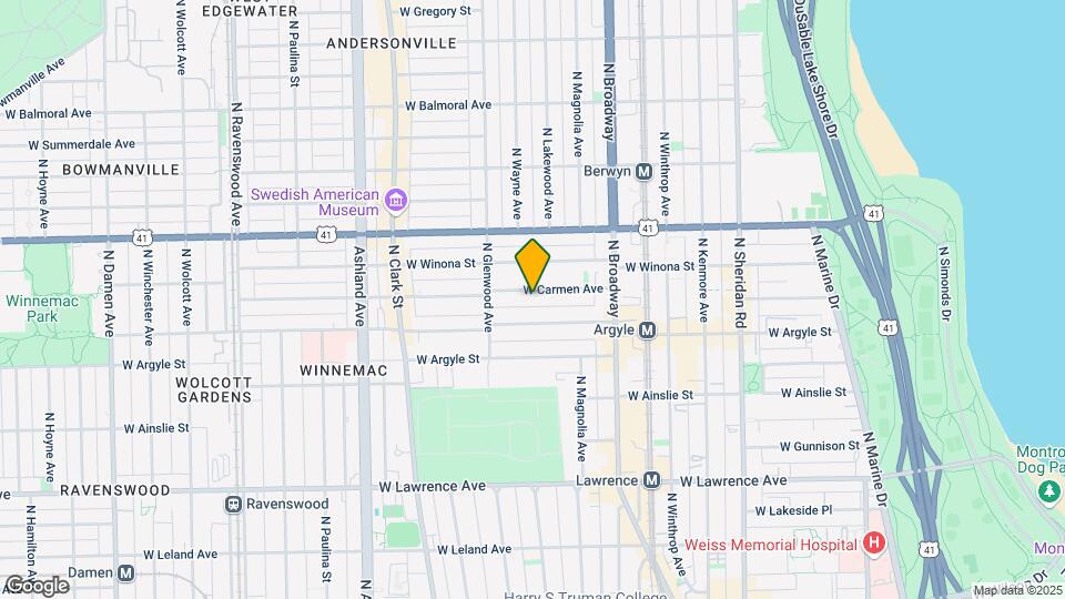 1315 W Carmen Ave Mapa y Detalles de la Ubicación