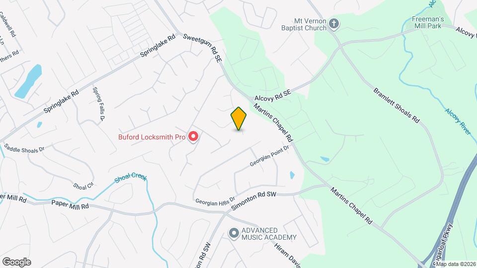 585 Chapel Walk Ln SE Map and Location Details