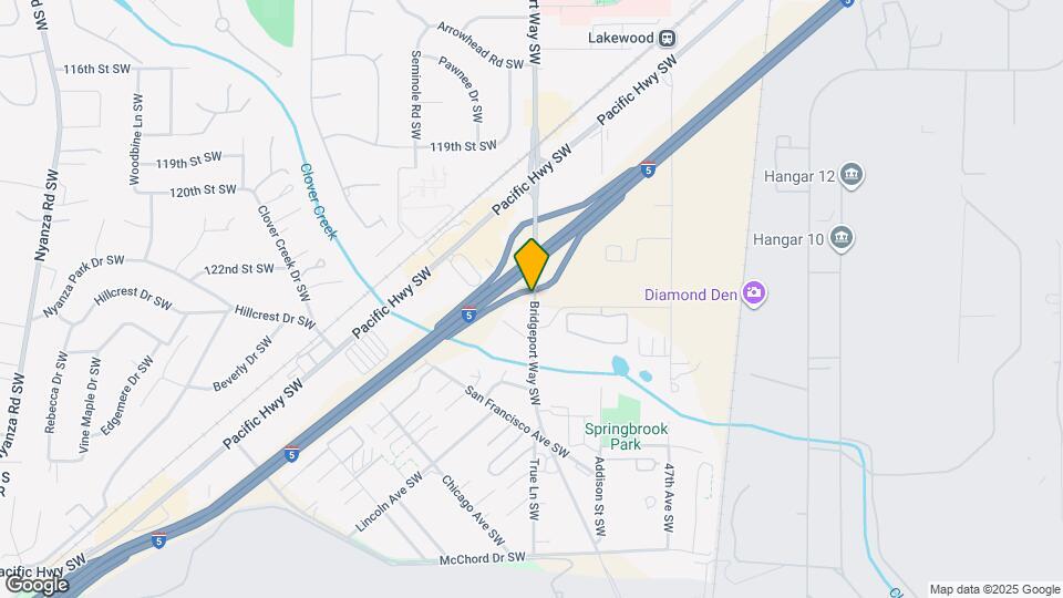 12040 Bridgeport Way SW Map and Location Details